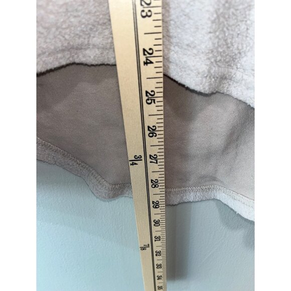 PacSun XS/S Button-Up Beige Sherpa Shirt Jacket Shacket With Pockets & Collared - Picture 3 of 6